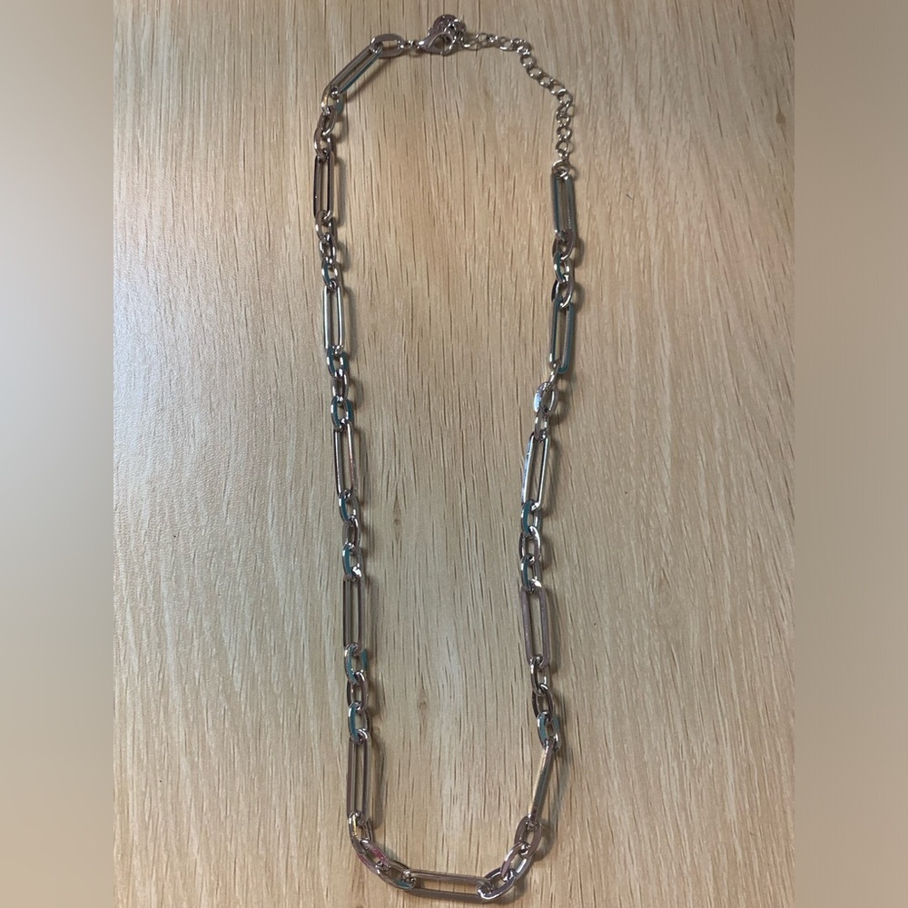 NWOT MARLYN SCHIFF PAPERLINK CHAIN NECKLACE - Picture 3 of 4